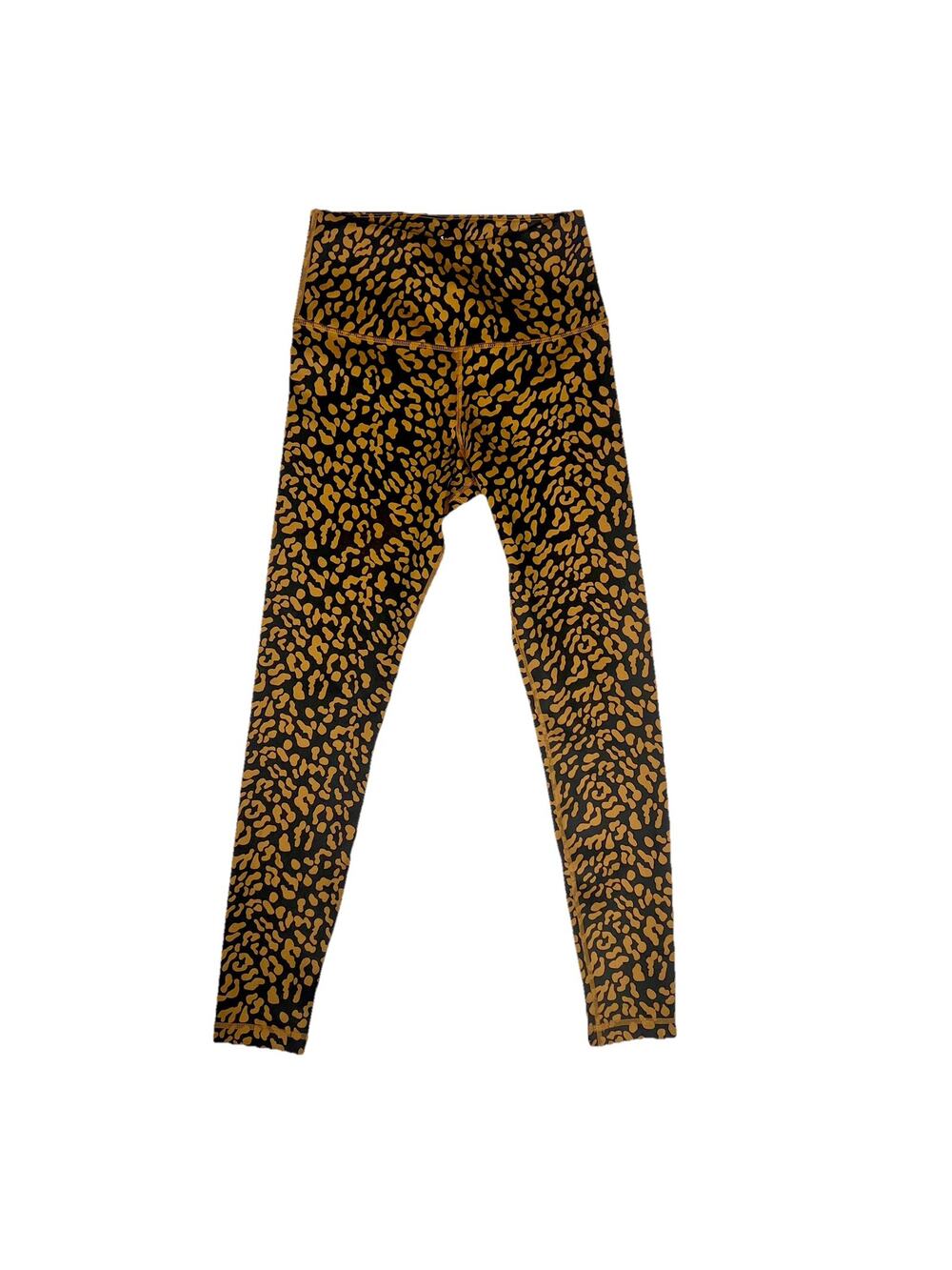 Tan + Lines by Sivan Ayla Temescal Cyn Bronze Cheetah Leggings, Sz S EUC
